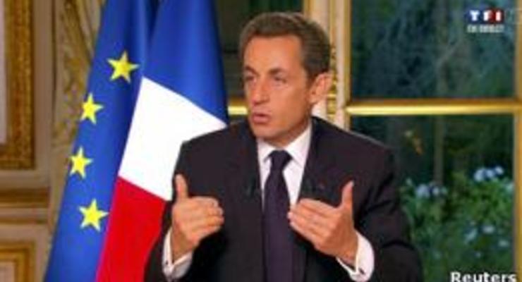 Саркози: принятие Греции в еврозону было ошибкой