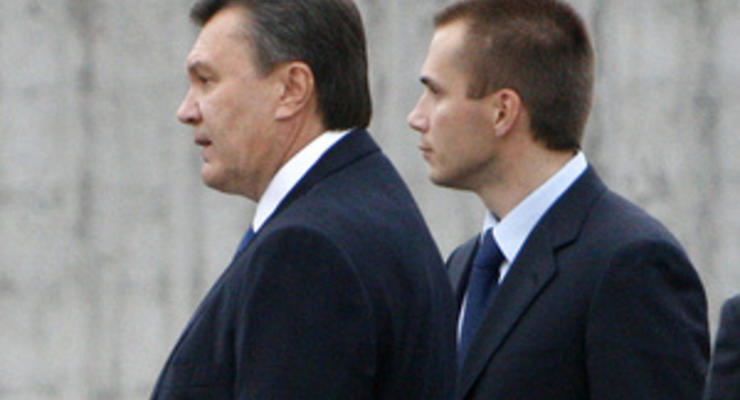 Донецкие власти дали сыну Януковича добро на разработку проекта отвода земучастка под строительство дома