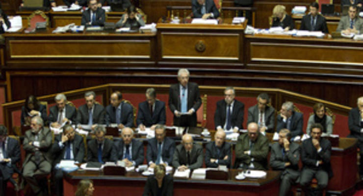 Сенат ответил на призыв премьера спасти Италию принятием плана жесткой экономии