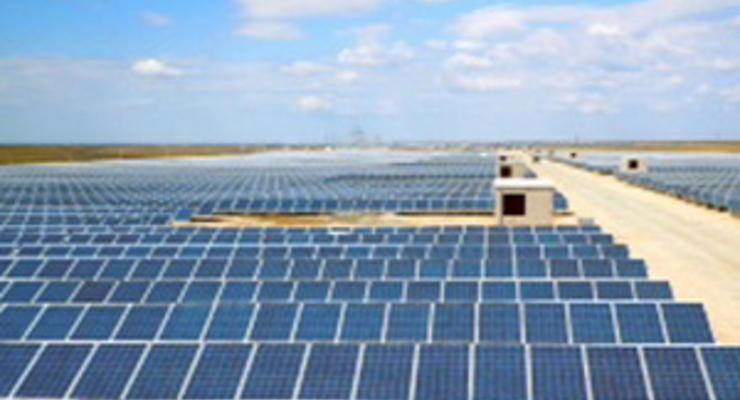 В Крыму построили крупнейшую солнечную электростанцию в мире