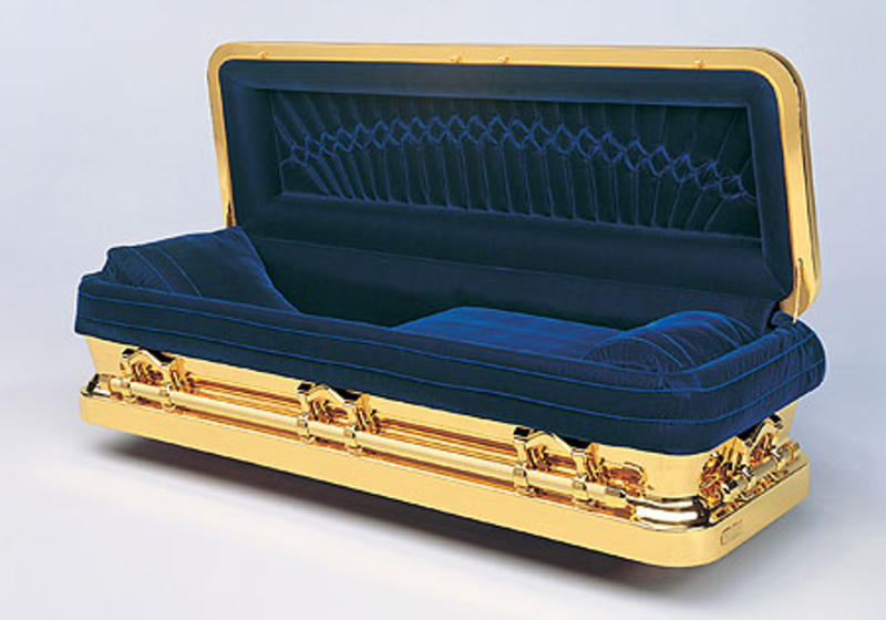 Умри красиво: создан самый дорогой гроб / mirror.co.uk