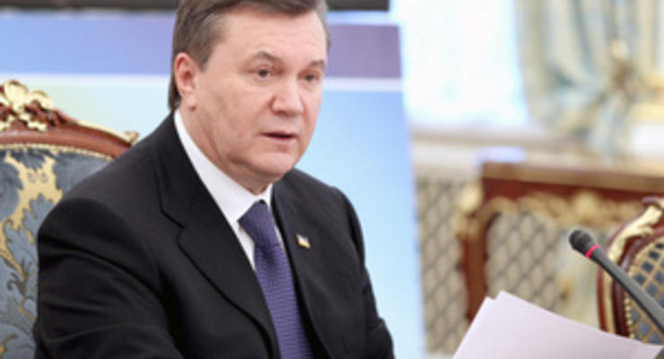 Янукович поручил Минюсту снизить уровень вмешательства власти в деятельность бизнесменов