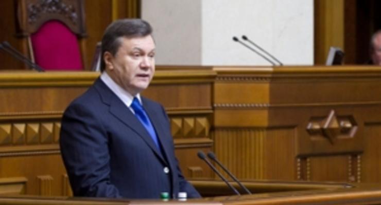 Янукович потребовал прекратить давление налоговых органов на бизнес