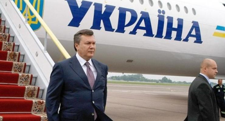 Цифра дня. Один полет Януковича стоит казне 176 000