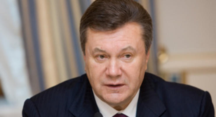 Янукович: Украина будет сокращать импорт газа, если не удастся договориться с РФ о новой цене