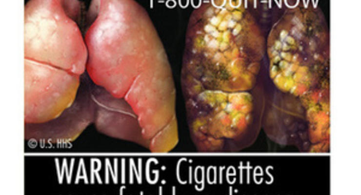 Суд в США признал незаконными страшные картинки на пачках сигарет