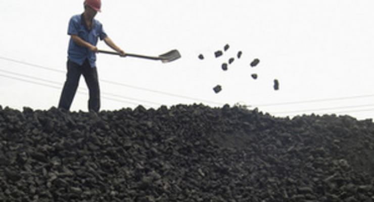 Украина в начале 2012 года существенно нарастила добычу угля