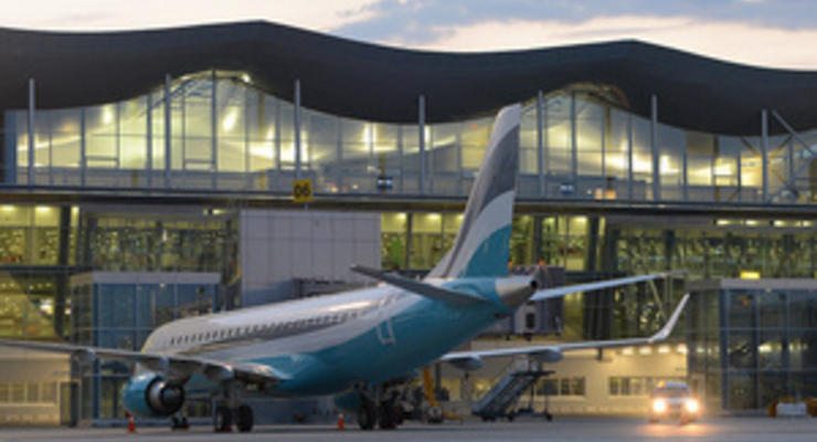 Новый терминал аэропорта Борисполь принял первый рейс