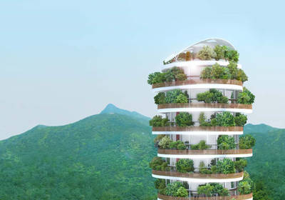 Все в сад! Создан дом, из которого растут деревья (ФОТО)