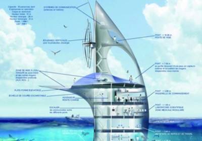 Во Франции построят небоскреб на воде