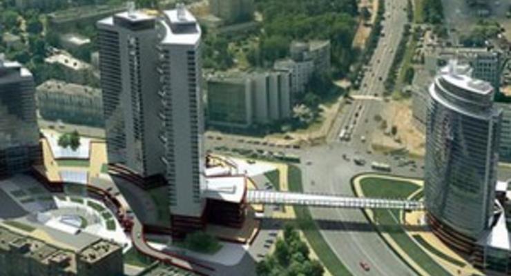 Строительство первого небоскреба в Беларуси завершится в 2013 году