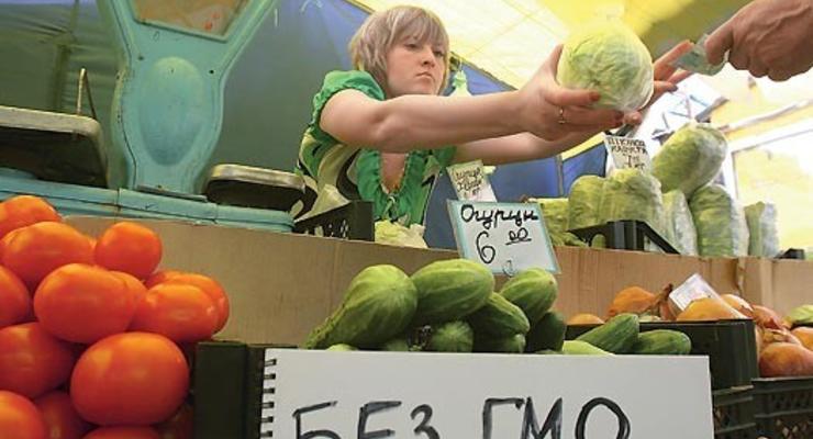 Продуктов с ГМО в Украине стало в семь раз меньше