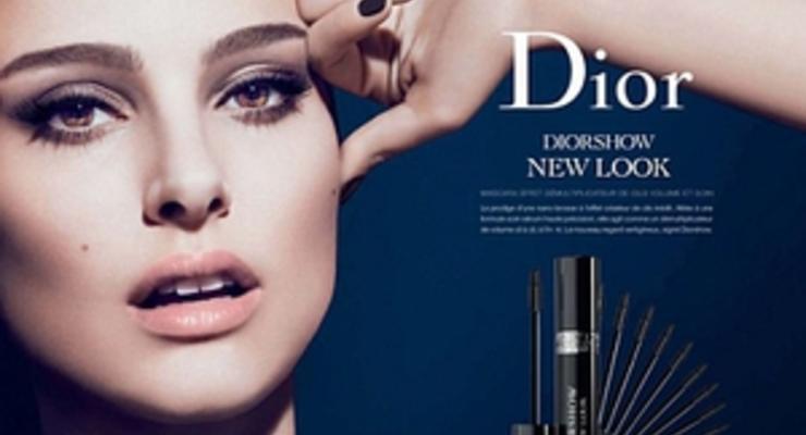 Рекламу Dior запретили из-за чрезмерно густых ресниц Натали Портман