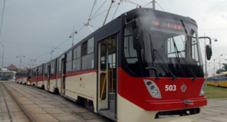 Киевпастранс закупит семь трамвайных вагонов на 35 млн грн