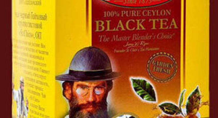 Портрет Льва Толстого использовали в рекламе чая