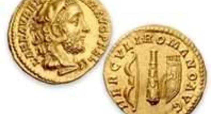 Во Франции отчеканили золотую монету номиналом 5 тыс. евро