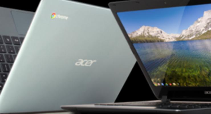 Вдогонку за Samsung: Acer запускает собственный хромбук за $200
