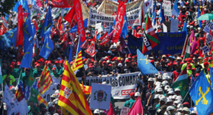 Южная Европа парализована забастовками