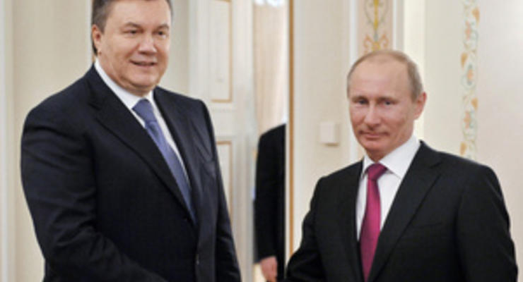 Янукович и Путин по телефону обговорили энергетическое сотрудничество двух стран