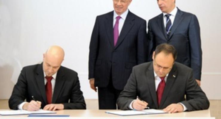 LNG-скандал: Каськив в присутствии Азарова и Бойко подписал ни к чему не обязывающий документ