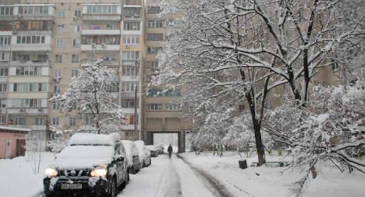 Домой на такси: снег в Киеве поднял цены вдвое