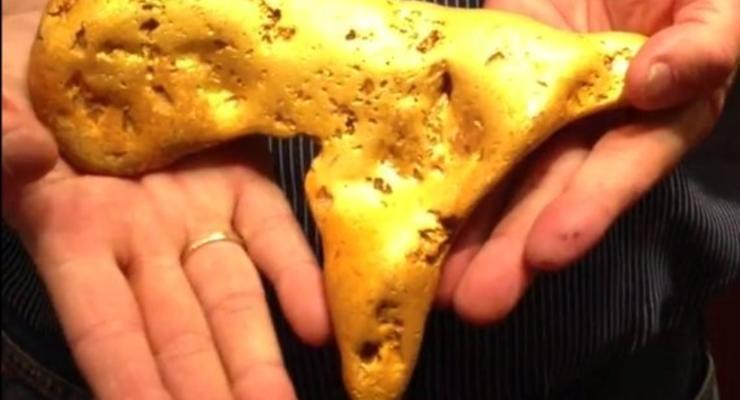 В Австралии найден огромный самородок золота (ФОТО)