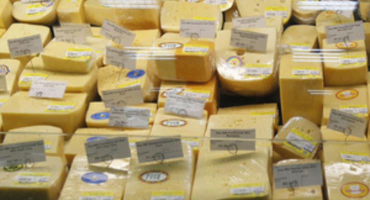 Украина увеличила импорт сыра более чем в два раза