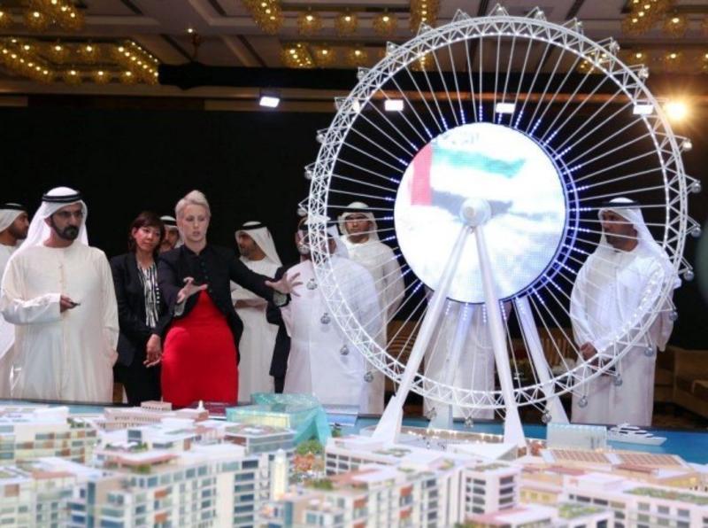 В Дубае построят самое высокое в мире чертово колесо (ФОТО) / dailymail.co.uk