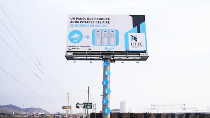 Полезная реклама: Билборд делает воду из воздуха (ФОТО) / UTEC