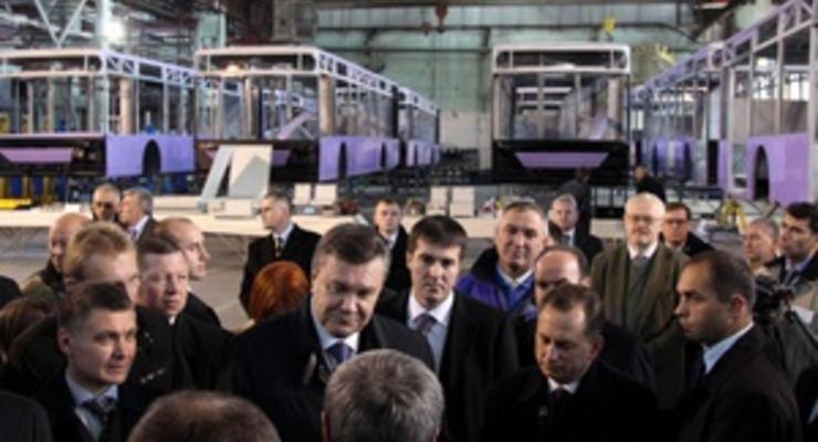 Испытывающий трудности ЛАЗ может перенести производство автобусов из Львова в Днепродзержинск