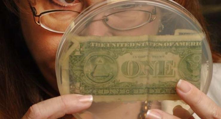 Грязные деньги: На каких банкнотах больше всего бактерий