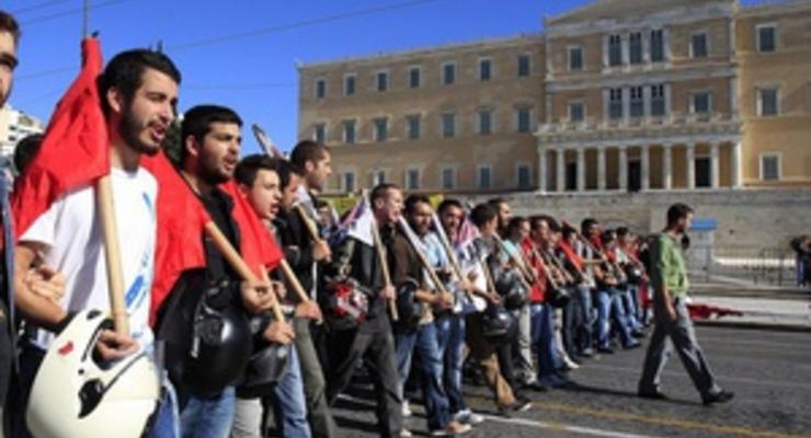 В Греции началась забастовка против мер жесткой экономии