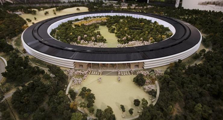 Новый офис Apple будет похож на космический корабль (ФОТО)