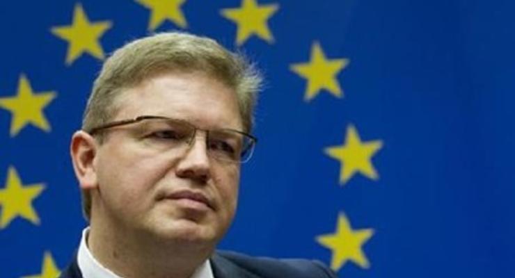 ЕС заверил Украину в готовности оказывать помощь, но конкретная цифра не обсуждалась - Фюле