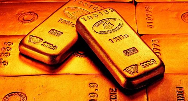 Цена золота на международном рынке продолжает расти