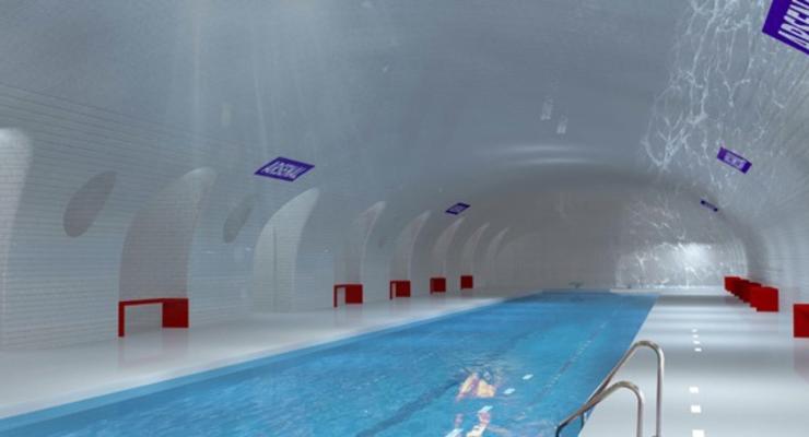 Бассейн в метро: пять идей для заброшенной подземки (ФОТО)