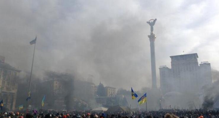 В центре Киева не работают банки