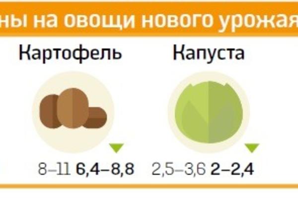 В Украине подешевеют продукты (инфографика)