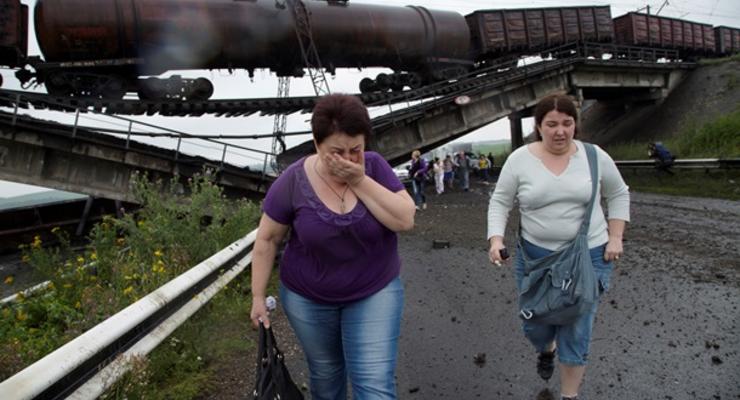 В захваченных районах Донбасса не работает 80% железных дорог