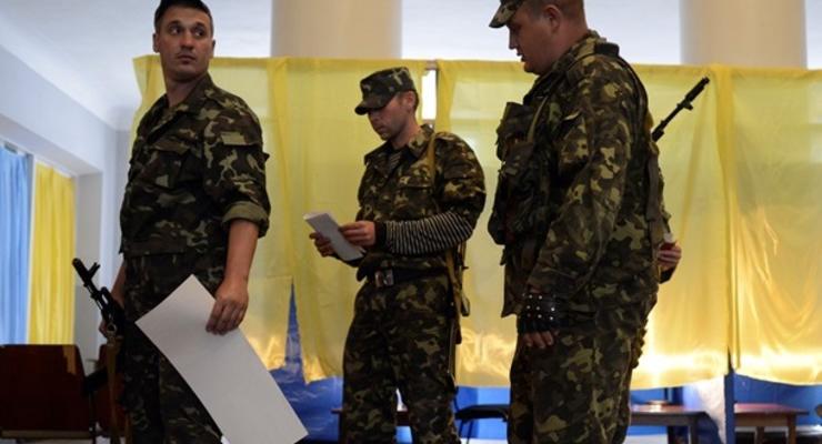 На выборах-2014 смогут проголосовать 10 тысяч военных в зоне АТО