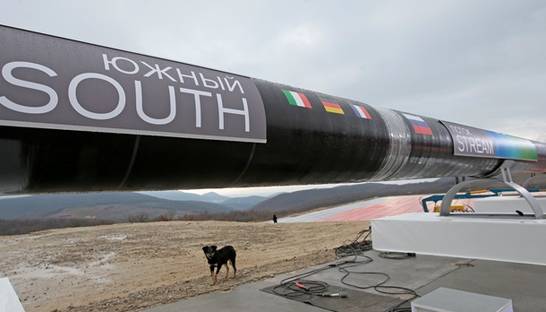 Строительство Южного потока на месяц отстает от графика