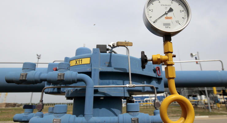 Количество газа в подземных хранилищах Украины сократилось