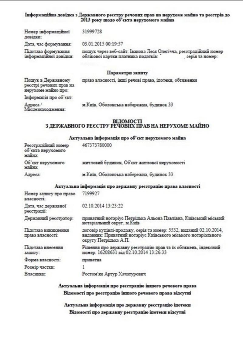 Дом Януковича на Оболони переоформили на нового владельца – СМИ / nashigroshi.org