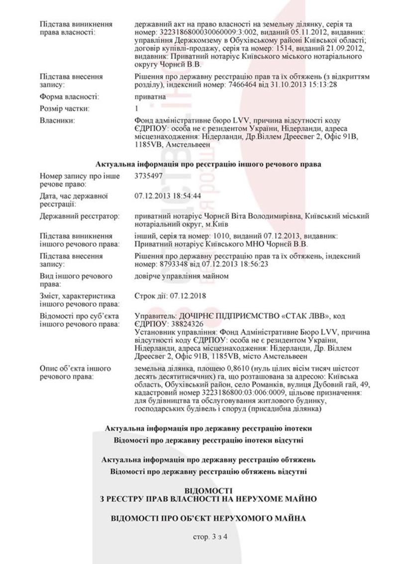 Захарченко и Пшонка переоформили свои дома, чтобы избежать ареста / nashigroshi.org