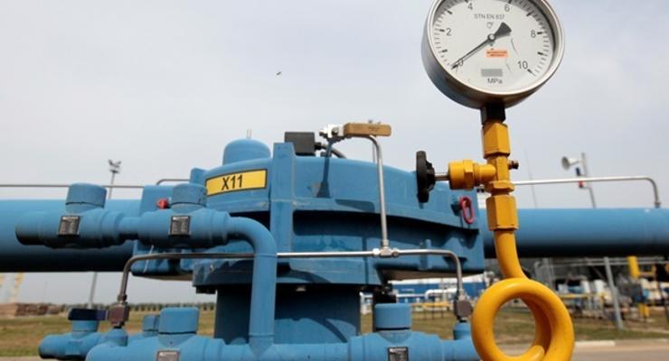 Газовые хранилища Украины заполнены лишь на треть
