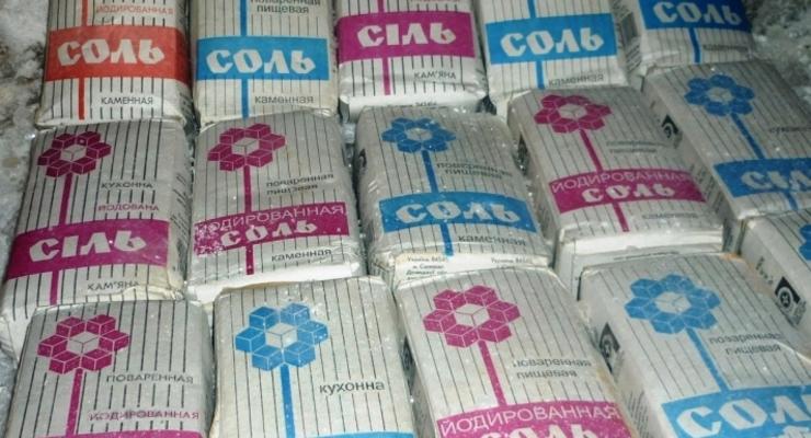В РФ запрещен ввоз соли украинской компании