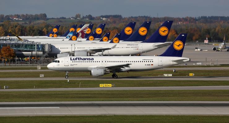 Lufthansa отменила больше половины рейсов из-за забастовки
