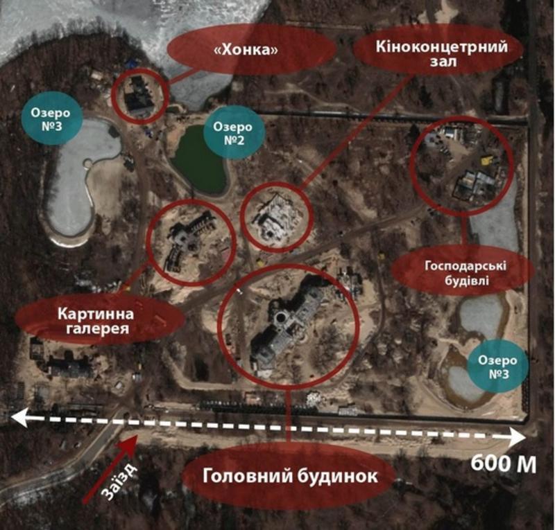 ГПУ отсудила землю, где строил свой дворец друг Януковича / gazeta.ua