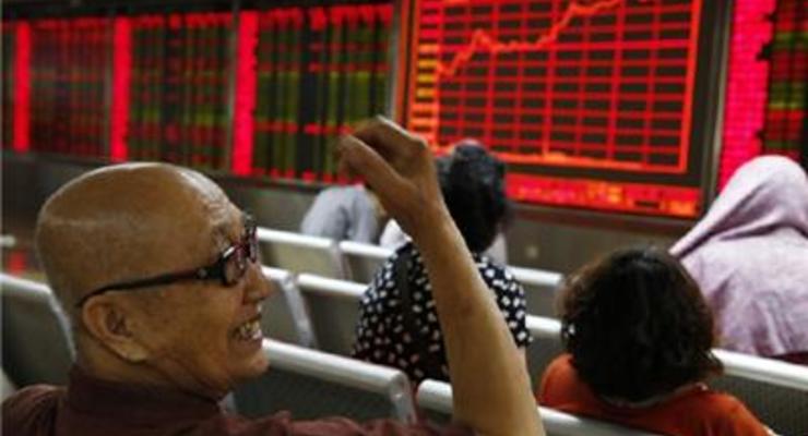 Падение индексов на биржах Китая прекратилось