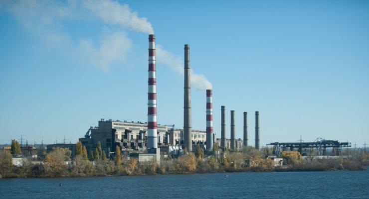 Приднепровская ТЭС остановлена из-за отсутствия угля